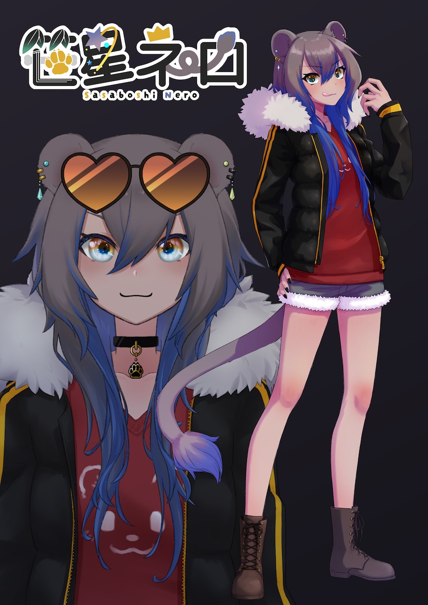 VTuber、IRIAM、TRPG立ち絵等描きます もふもふの獣人や動物、様々なジャンルを幅広くご提供 イメージ2