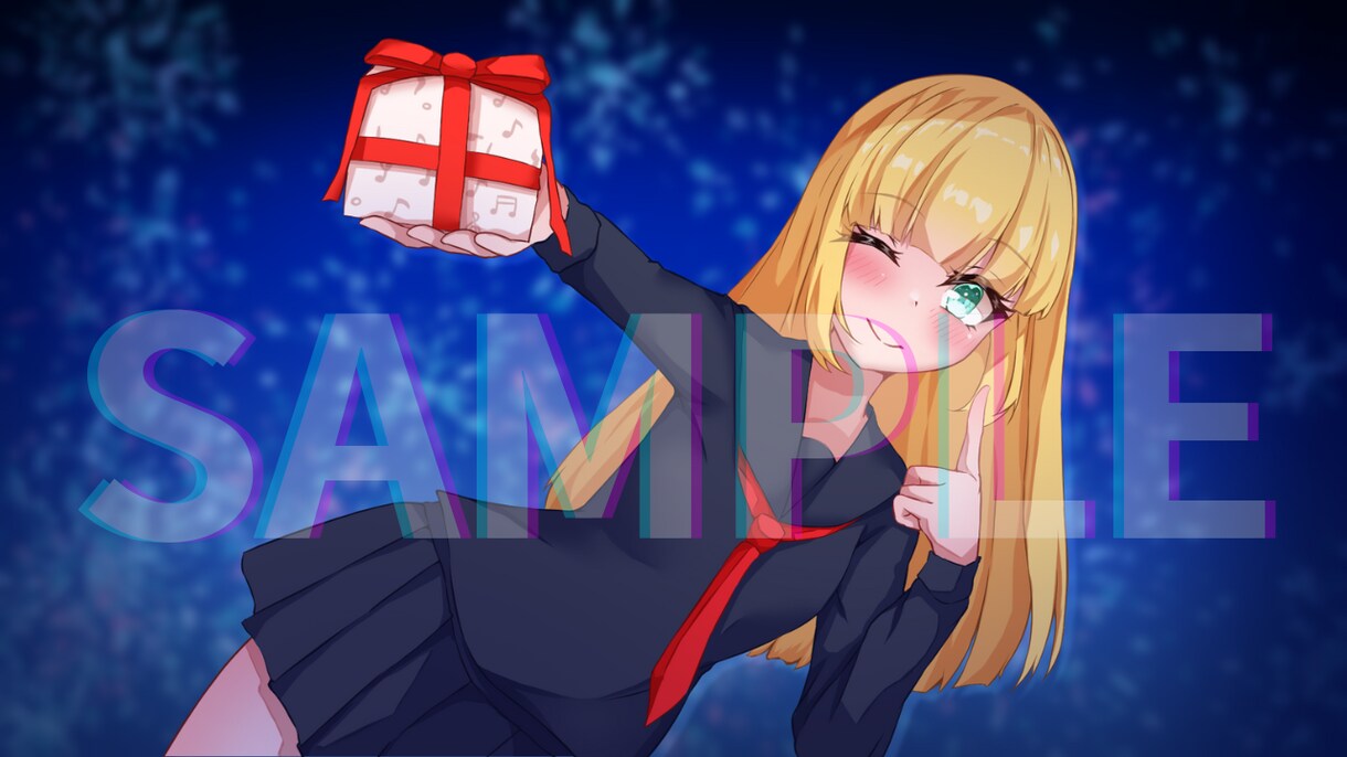 Vtuberさん向け一枚絵サムネイル作成します オリジナルのイラストを使用して、配信をしませんか？ イメージ2
