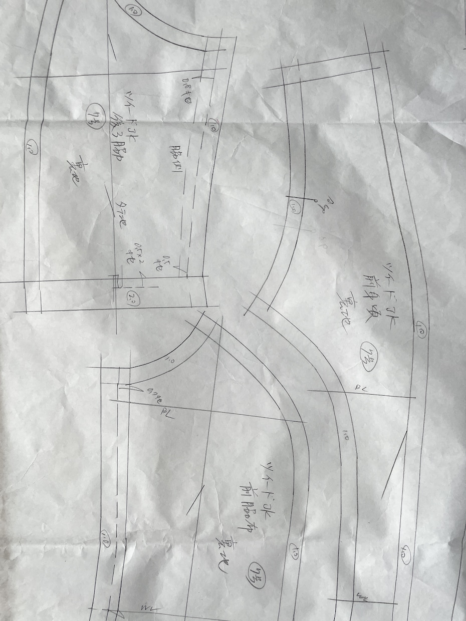 形にしたい洋服のパターン（型紙）をお作り致します あなたのイメージを形にするお手伝いをします イメージ10