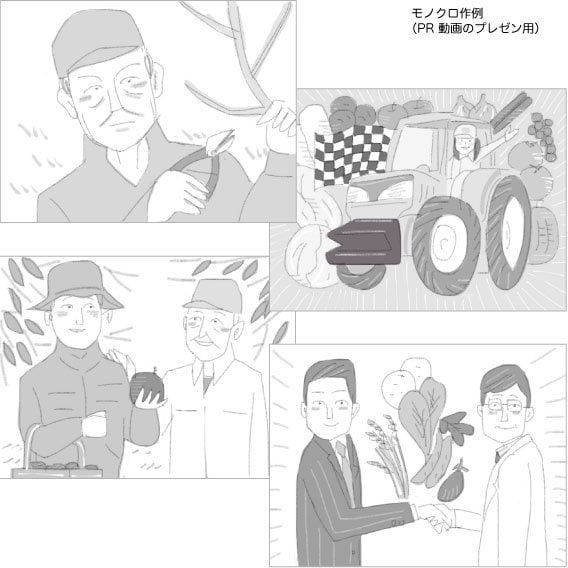 わかりやすい【絵コンテ／プレゼン用途】を描きます ◆【お急ぎ 深夜対応可】「部分カラー」選べます イメージ5
