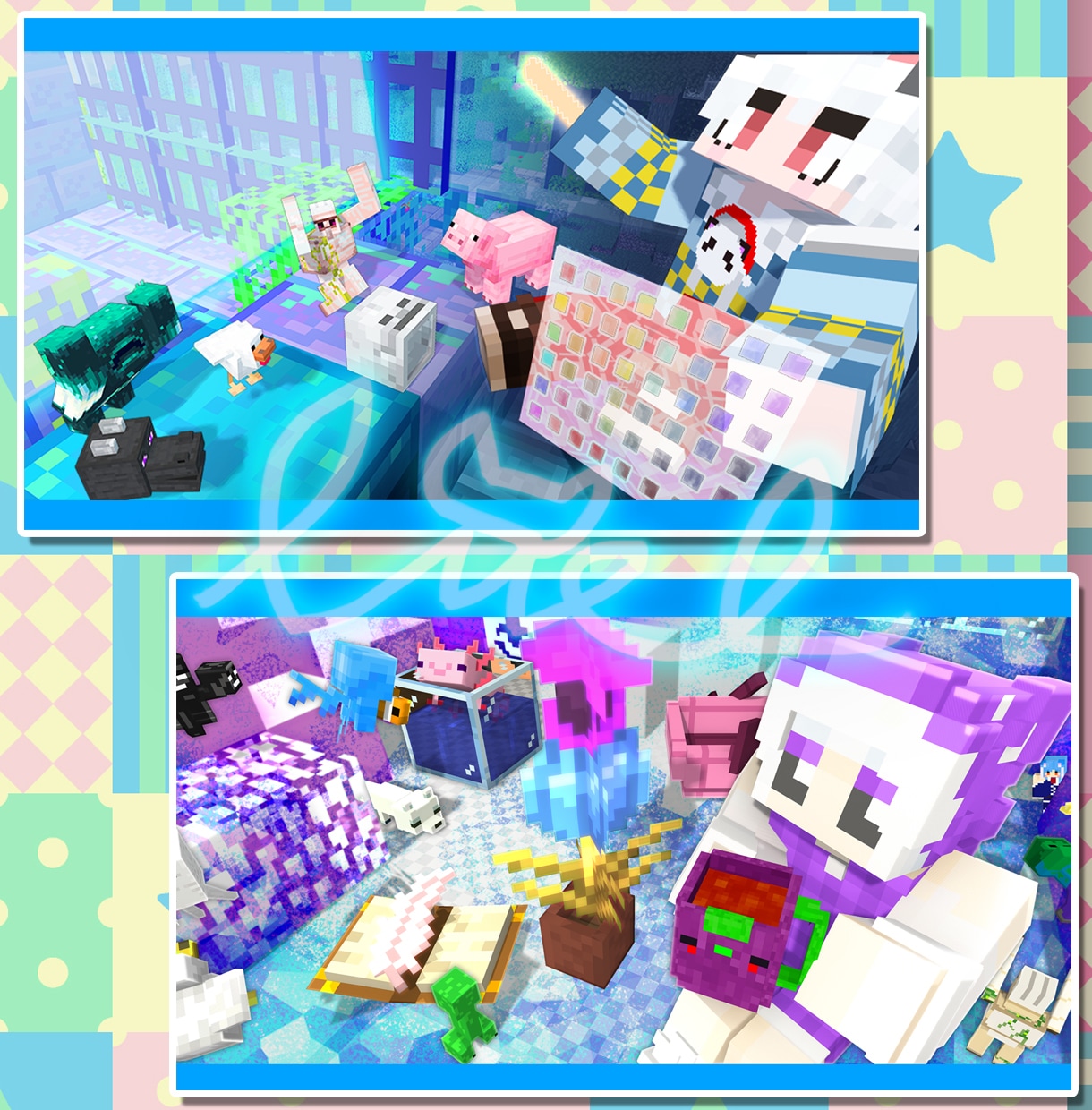 Minecraftの3D画像制作致します サムネイルやSNSヘッダーに自分だけの画像が欲しい方へ イメージ3