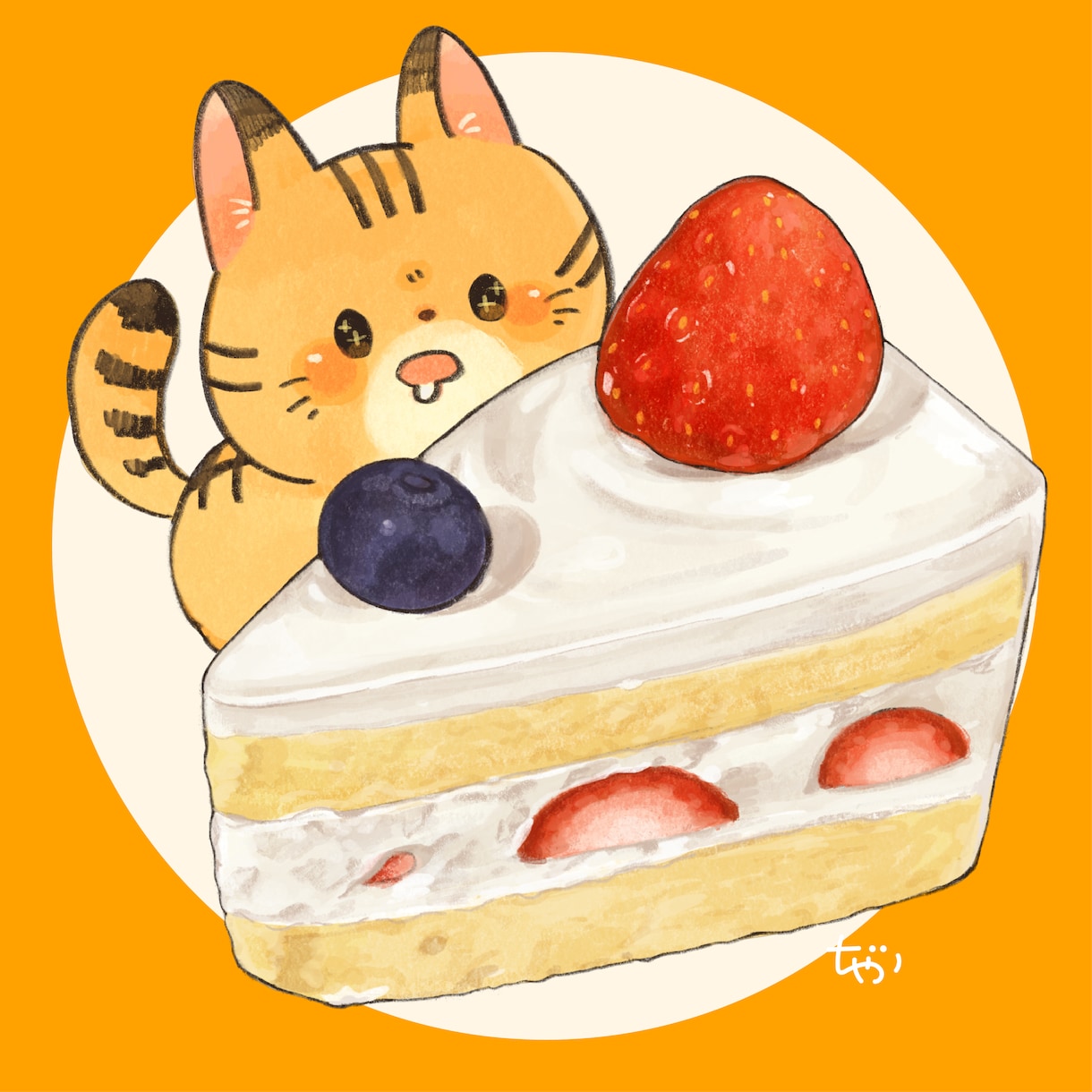 人物・動物・食べ物などの可愛いアイコン描きます お好きな動物などを可愛らしくアイコン用にイラストにします！ イメージ6
