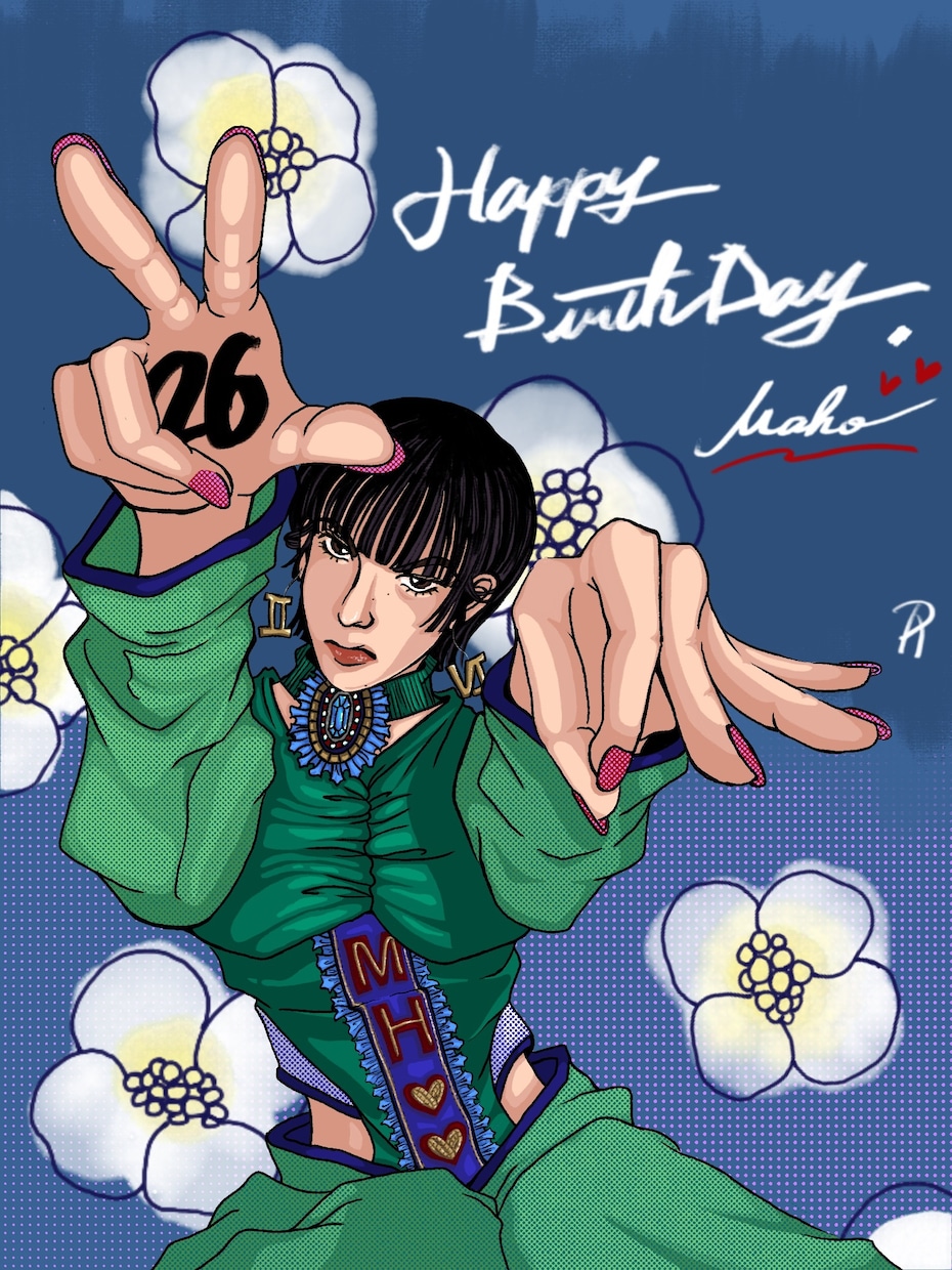 好きなタッチで似顔絵、イラスト描きます イラストレーターでのデータ作成、手書きでの作成、両方可能です イメージ8