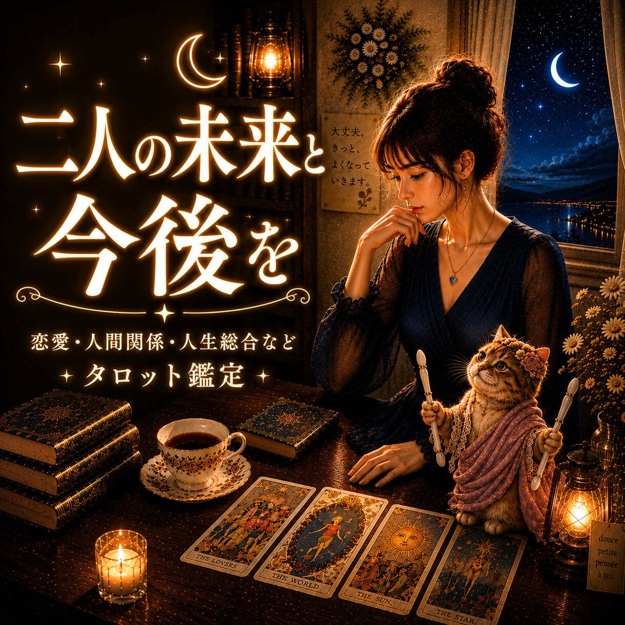 彼との未来と関係を阻む障害を占います 恋の未来・心の距離・今後の流れを丁寧に鑑定します イメージ1