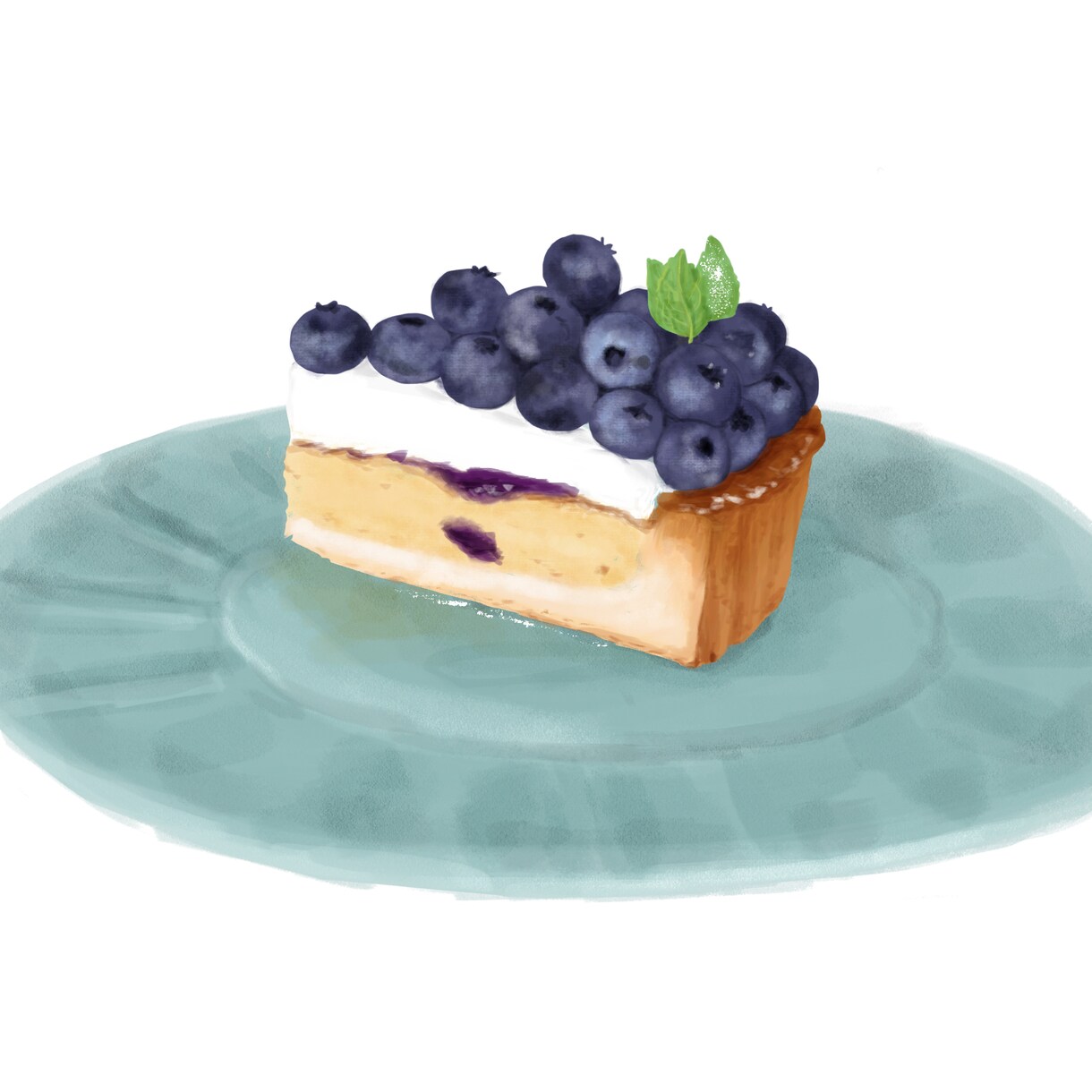 食べ物飲み物のイラストを作成します メニューやWebサイトなどに！ イメージ1