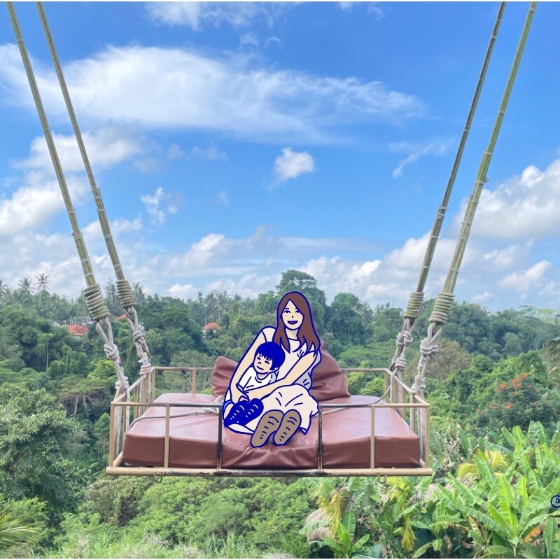 思い出の写真を元に、記憶に残るイラストを作成します 何気ない日常も、旅行や特別な瞬間も、記憶に残るイラストに イメージ4