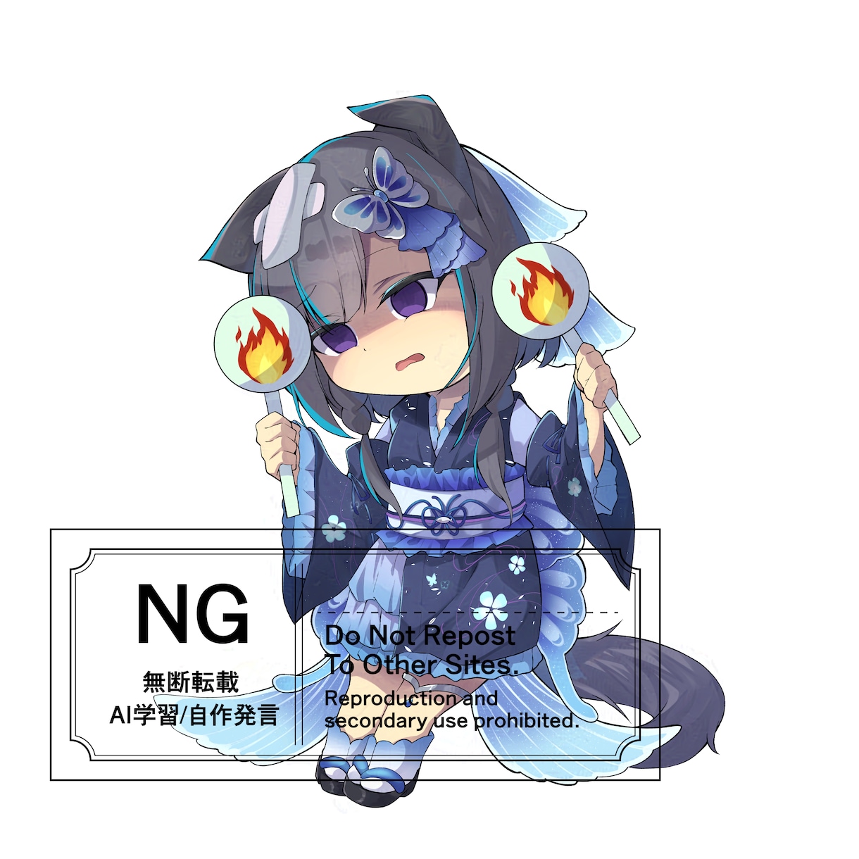 気軽に相談！可愛いSDイラストお描きします 配信、立ち絵、グッズなど多用途対応！気軽にご相談ください！ イメージ9