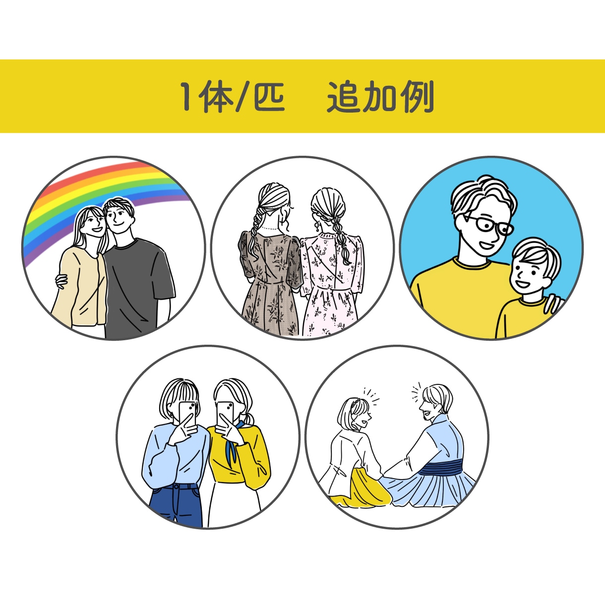 オシャレシンプルな線画アイコンイラスト作成します モノクロ/カラーOK！着色・文字入れ無料！ イメージ9