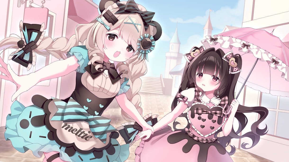 かわいいイラスト描きます かわいい雰囲気の女の子を描くのが得意です♡ イメージ6