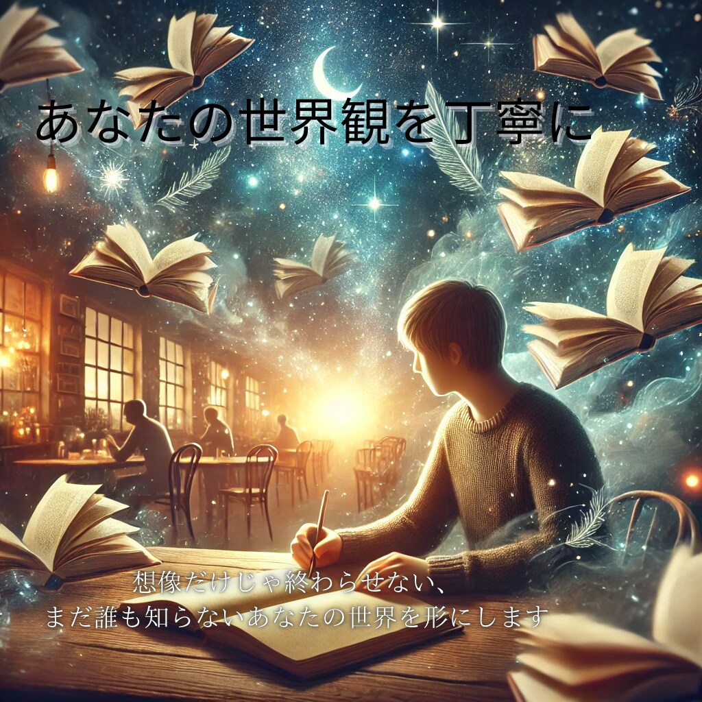 あなたのためだけの小説プロットを作成します 物語の設計図を、ゼロから丁寧に！ イメージ1