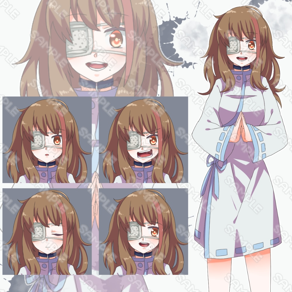 TRPG/フリーゲーム向け男女の立ち絵お描きします キャラクターデザイン、キャラシート制作も承ります！ イメージ3