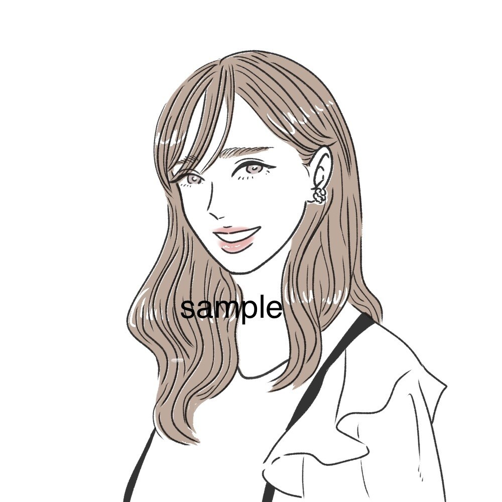 漫画タッチ○お洒落な似顔絵・イラストお描きします ほんのりリアルな似顔絵/アイコン/プレゼント/商用イラスト イメージ7