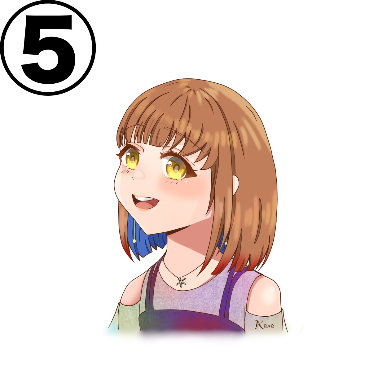 可愛いオリジナルアイコンを制作します SNSなどでオリジナルアイコンが欲しい方へ イメージ6
