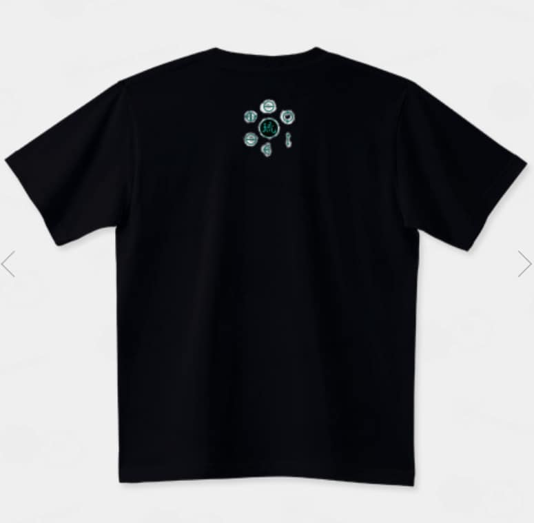 カタカムナでお名前を描いてTシャツ作成します カタカムナで人名Tシャツを作成します イメージ4