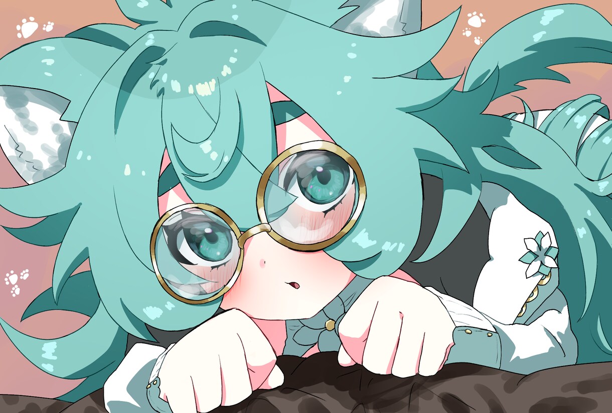 一枚絵承ります ポップでパッキリとかわいらしく イメージ1
