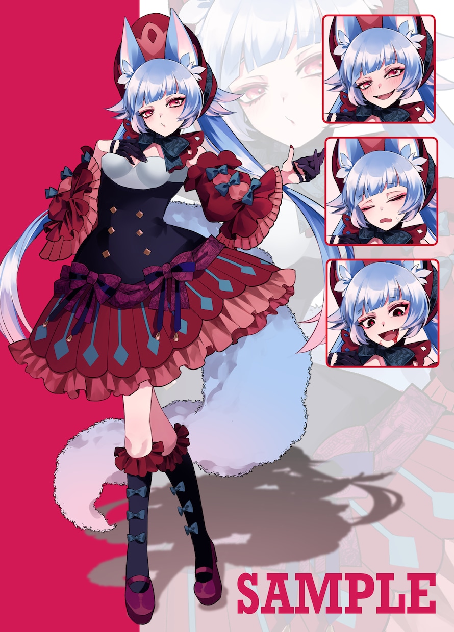 TRPG、ゲームなどに使える立ち絵制作いたします TRPG、ゲーム、動画など！ご要望に沿ったキャラ作成します！ イメージ5