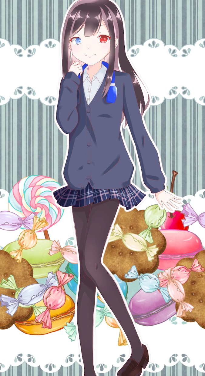 イラストオーダー受け付けます 壁紙や立ち絵がほしい方にオススメです イメージ5