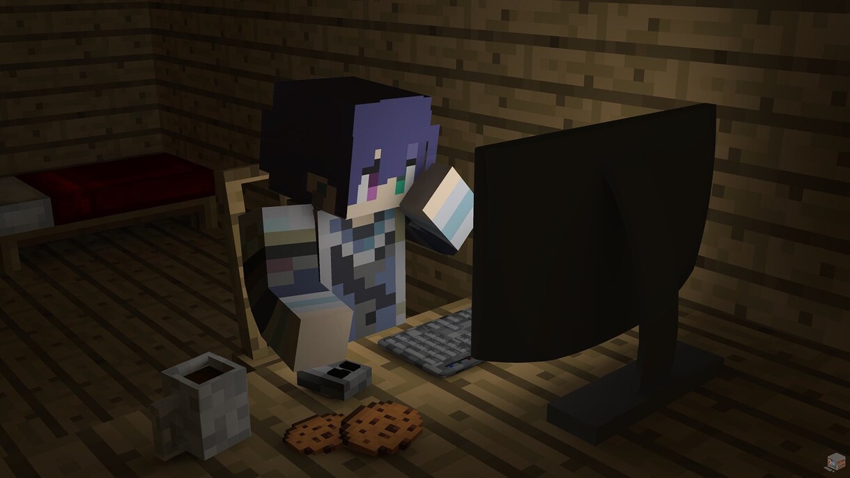 動画映えするマインクラフトのスキン作ります 大人気歌い手グループのマインクラフトスキン担当 イメージ4