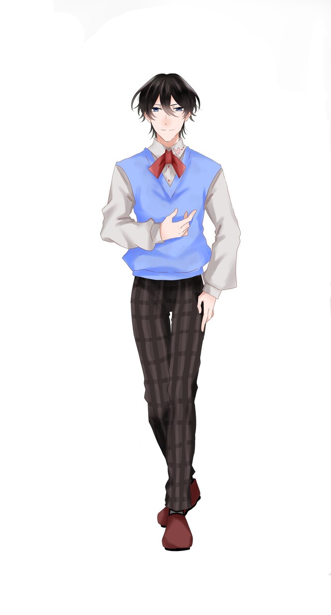 格好良いor可愛いキャラクターを作成いたします (キャラクターシート作成可・透明感あるイラストが得意です！) イメージ3