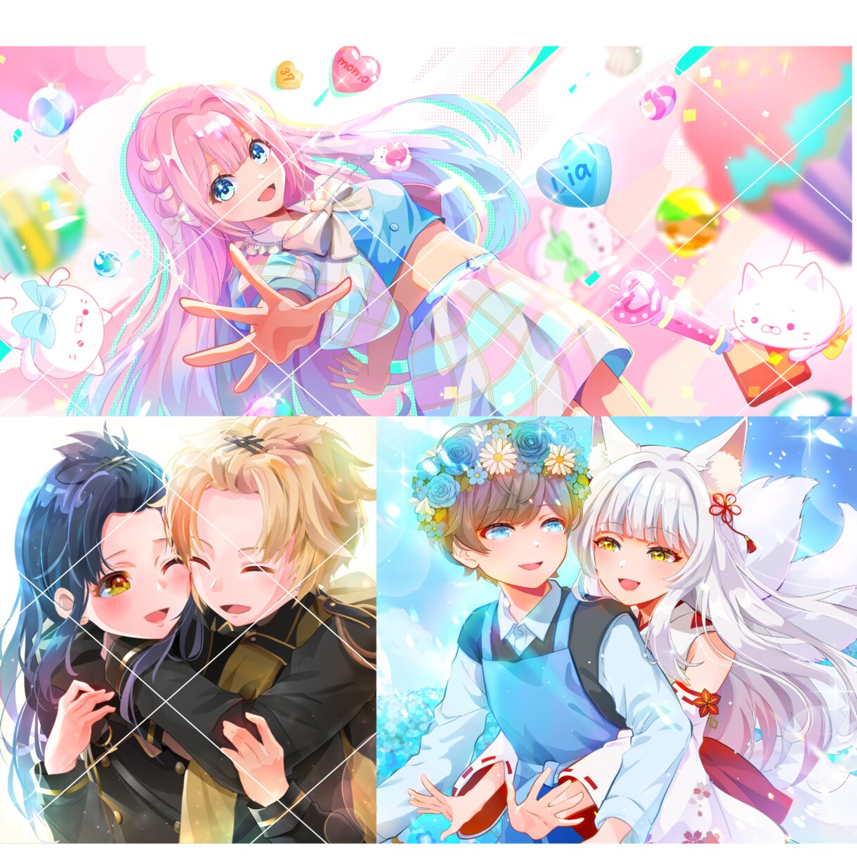 Vチューバー活動に使えるイラスト制作します 現役大手企業デザイナーがプロの一枚をお届けします イメージ8