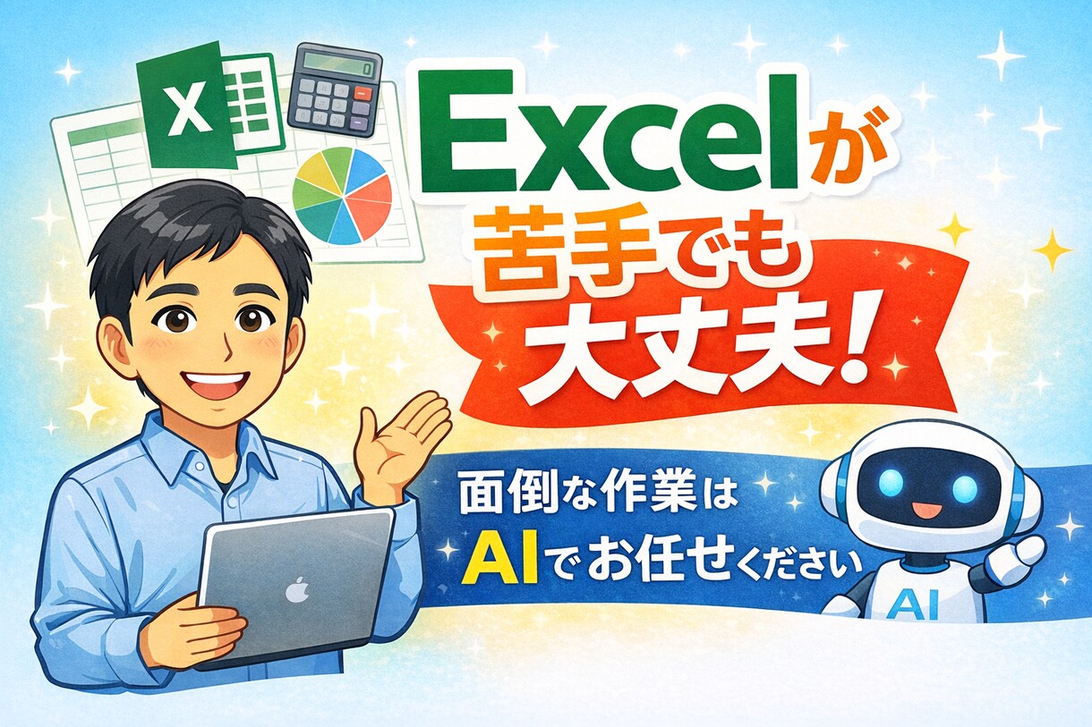 Excel作業を代行します 関数が分からなくても、安心して丸投げできます イメージ1