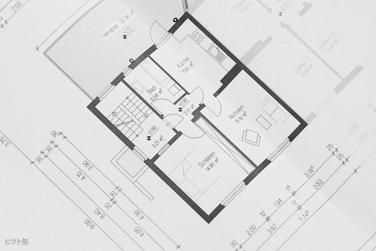 手書き図面CADデータ化します 電気設備図などを得意としています。 イメージ2