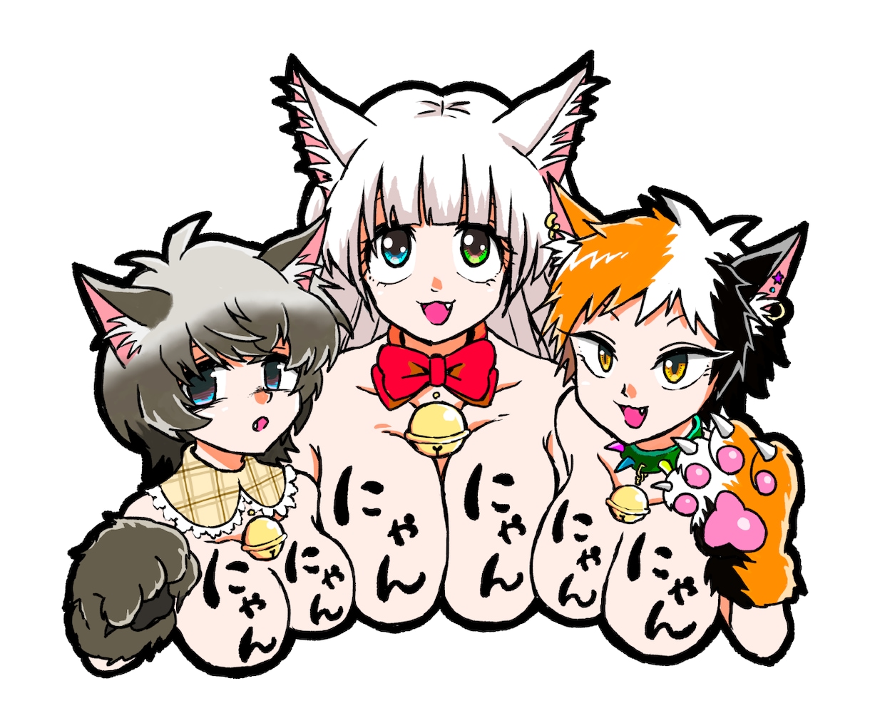 猫×和オリジナルイラスト制作します Japanese-style cat artwork. イメージ8