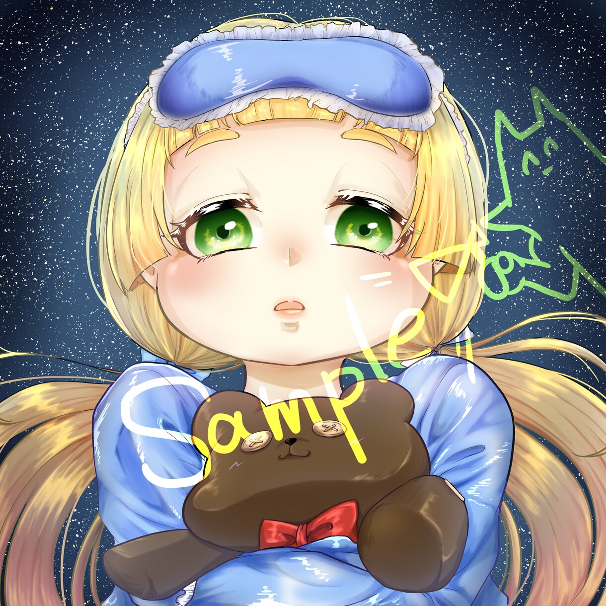 SNS使用出来るアイコン描きます あなた好みのアイコンを描きます イメージ3