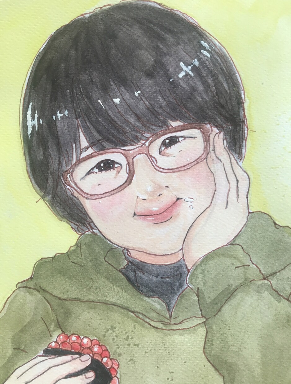 人物やペットの似顔絵を描きます サムネイルのようなタッチの他デフォルメなども可能です イメージ1