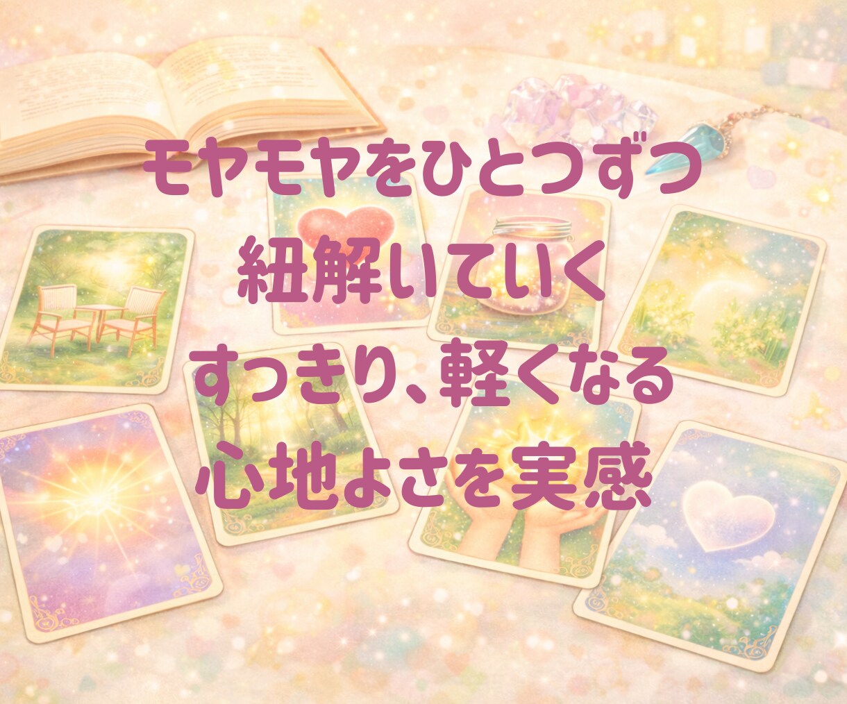自己対話セッション✨心の整理をお手伝いします カードと対話で心の声に気づける安心の時間を！ イメージ8