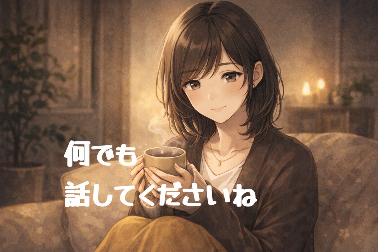 不安やモヤモヤを否定せずにお聴きします 静かに自分の本音に戻るための対話時間 イメージ1