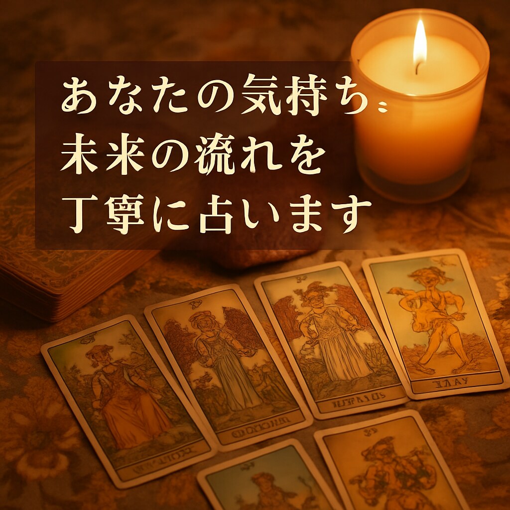 恋愛専門の寄り添いタロット鑑定します あなたのこのままでいいのかな？をタロットでや読み解きます。 イメージ2