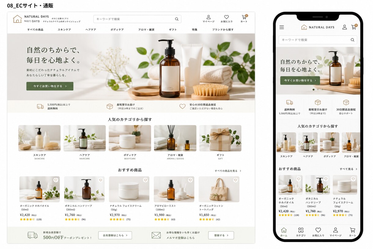 個人事業主向けWordPressサイトを制作します あなたらしさが伝わる公式ブランドサイトを丁寧に構築します！ イメージ9