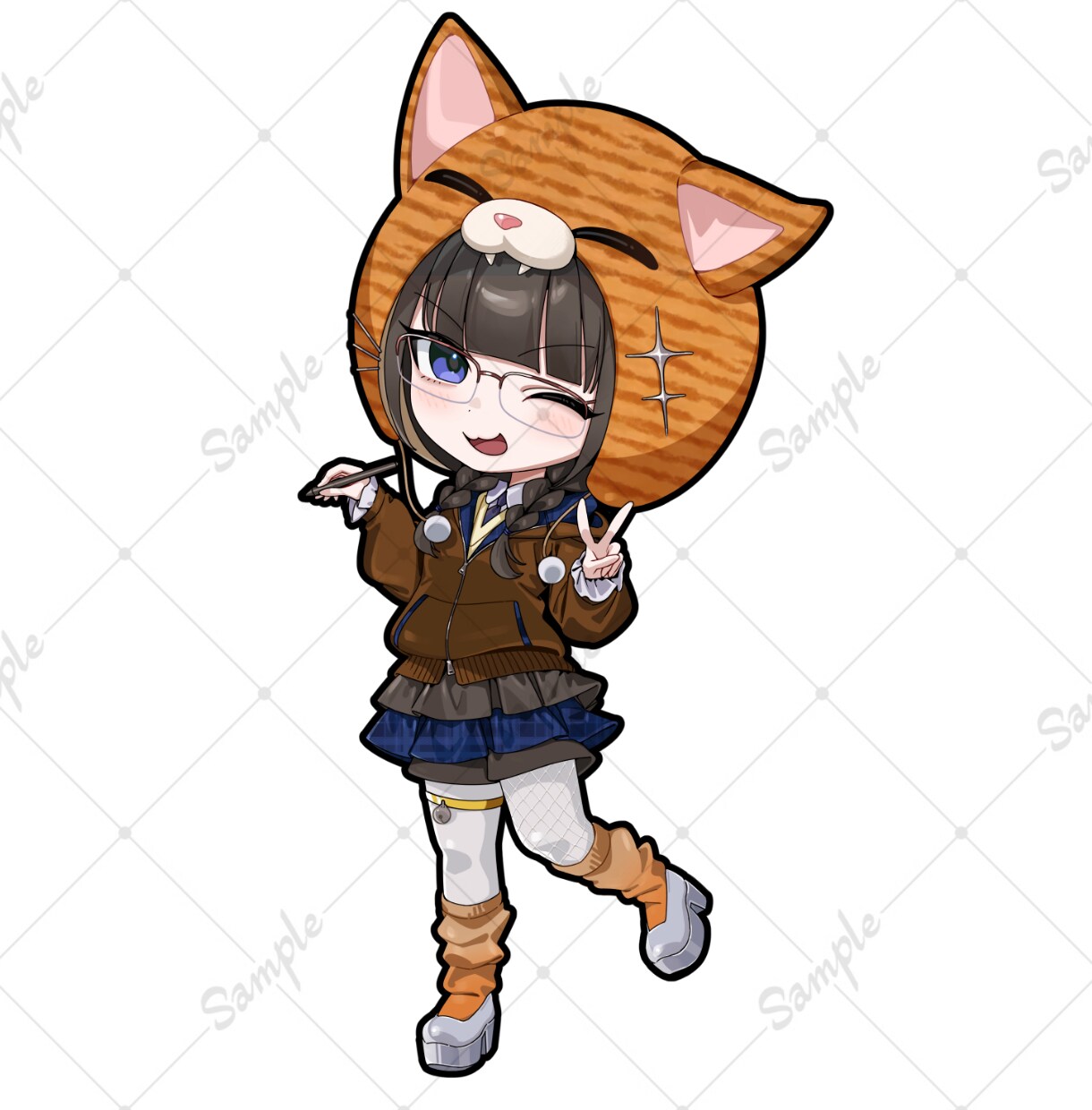 ちびキャライラスト制作いたします SNSのアイコンやグッズ制作などにおすすめ イメージ3