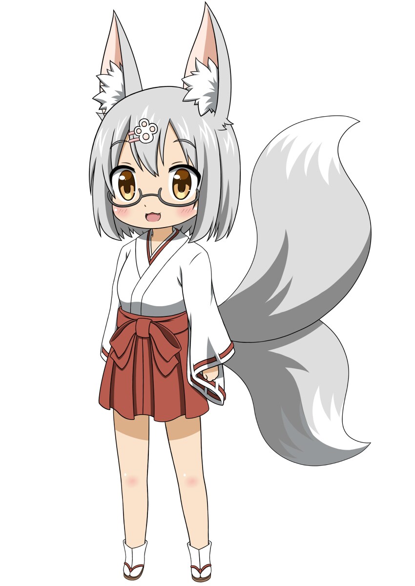 女の子のキャラクターイラストを描きますます ケモミミ系の女の子の萌えイラストを描くのが好きです イメージ3