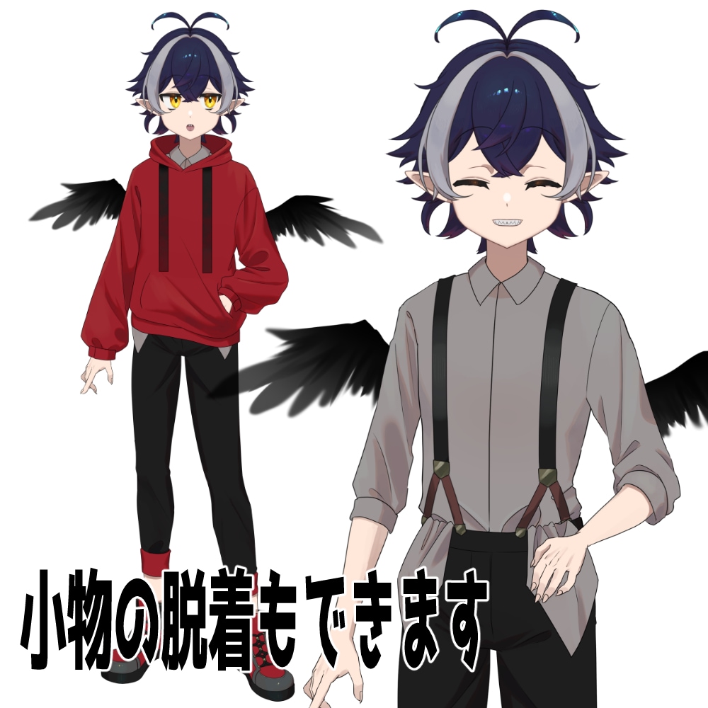Vtuber用Live2dモデルを作ります キャラデザからモデリングまで全行程対応いたします！ イメージ3
