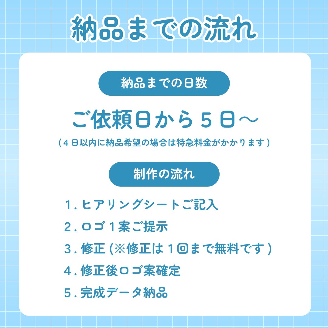 ロゴ制作いたします 唯一無二のかわいいロゴデザインお任せください！ イメージ5