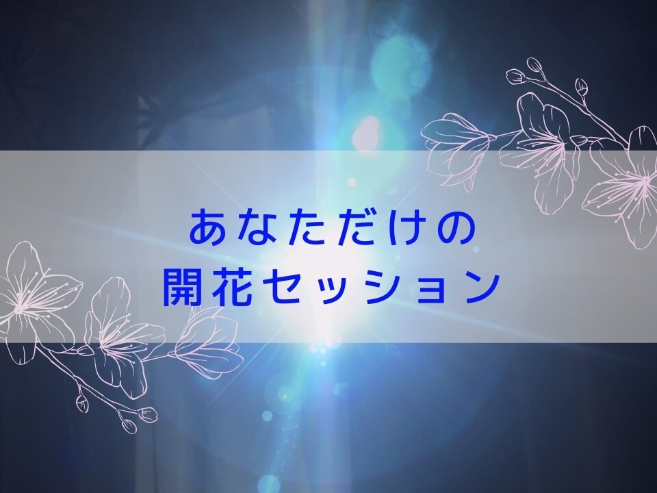 あなただけの開花セッション承ります あたなへのオリジナルセッションを高次元と創り行っていきます。 イメージ1