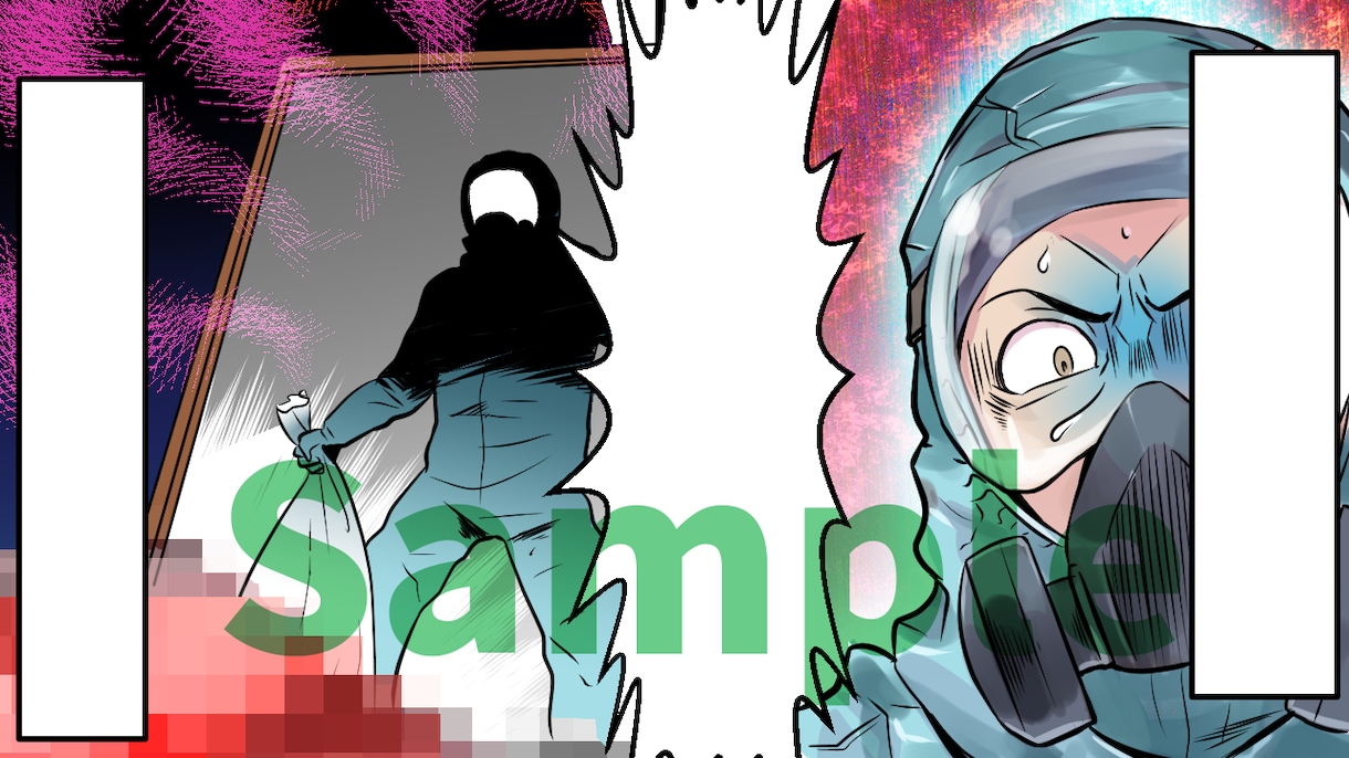1枚900円~！youtube漫画・サムネ描きます 白黒漫画は1P 700円～承ります！ イメージ5