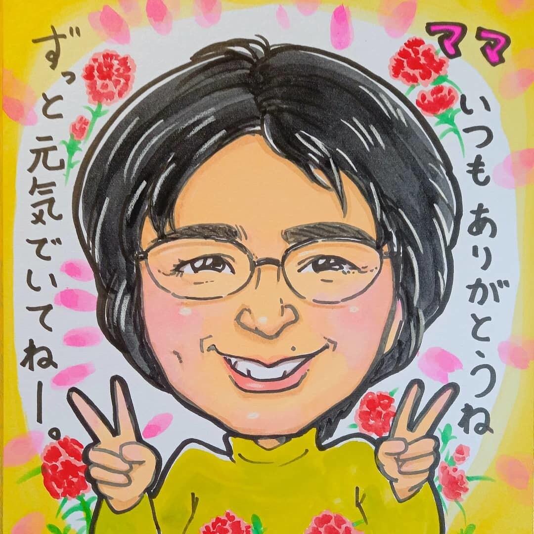 似ていて可愛い似顔絵かきます プレゼントに！カラフル鮮やか水彩タッチ イメージ9