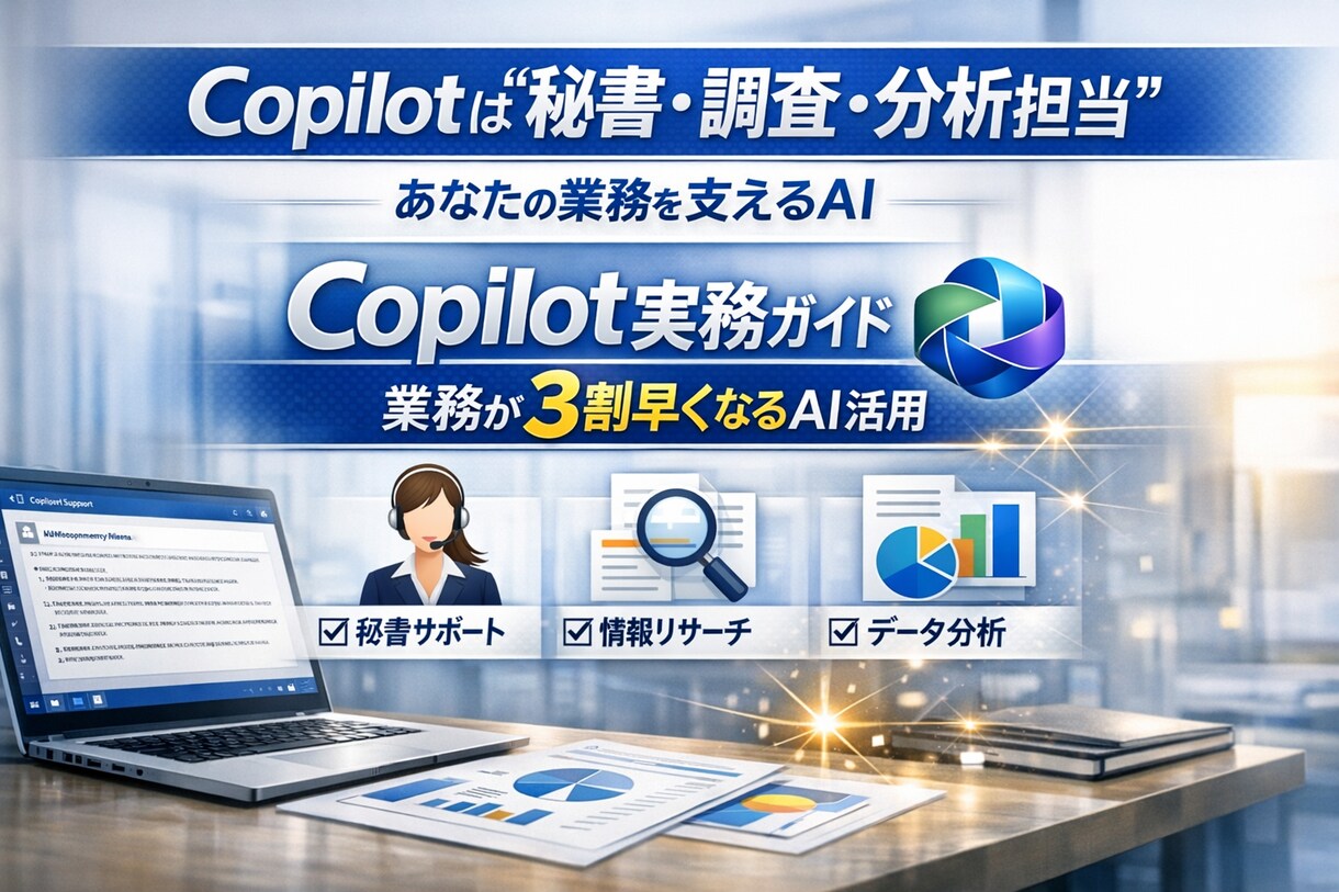 企業や個人で有料版Copilotの活用法を教えます Copilotを利用したAIエージェントの相談、開発支援 イメージ3