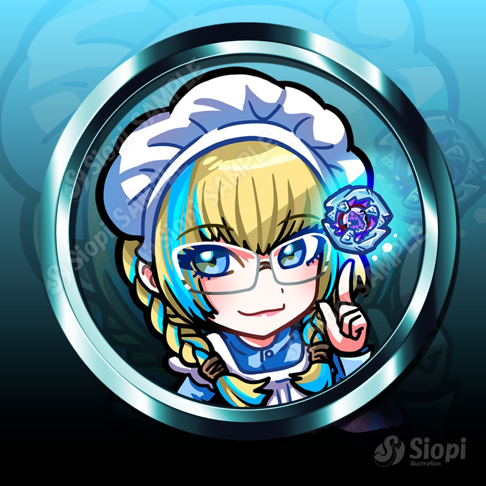 似顔絵をイイ感じにデフォルメキャラクターにします SNSアイコンや配信サムネに映えるイラストを作成します♪ イメージ1