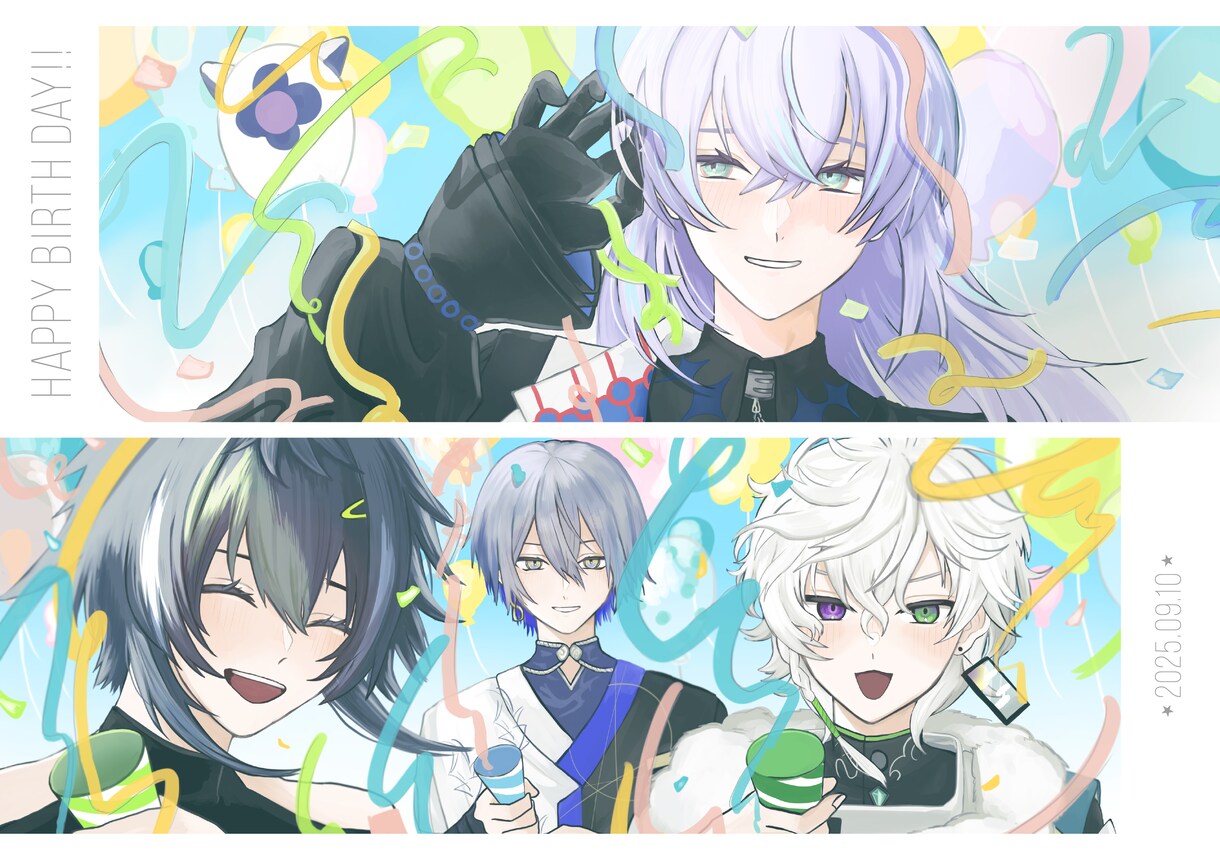 商用利用可◎厚塗りで映える一枚絵描きます MVやサムネイルに！世界観表現します！ イメージ6