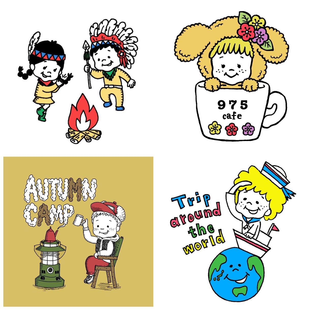 手描きの線でイラストロゴやキャラクターを制作します 起業、開業、屋号、チーム用に注目度UP↑の手描きロゴを☺︎ イメージ9