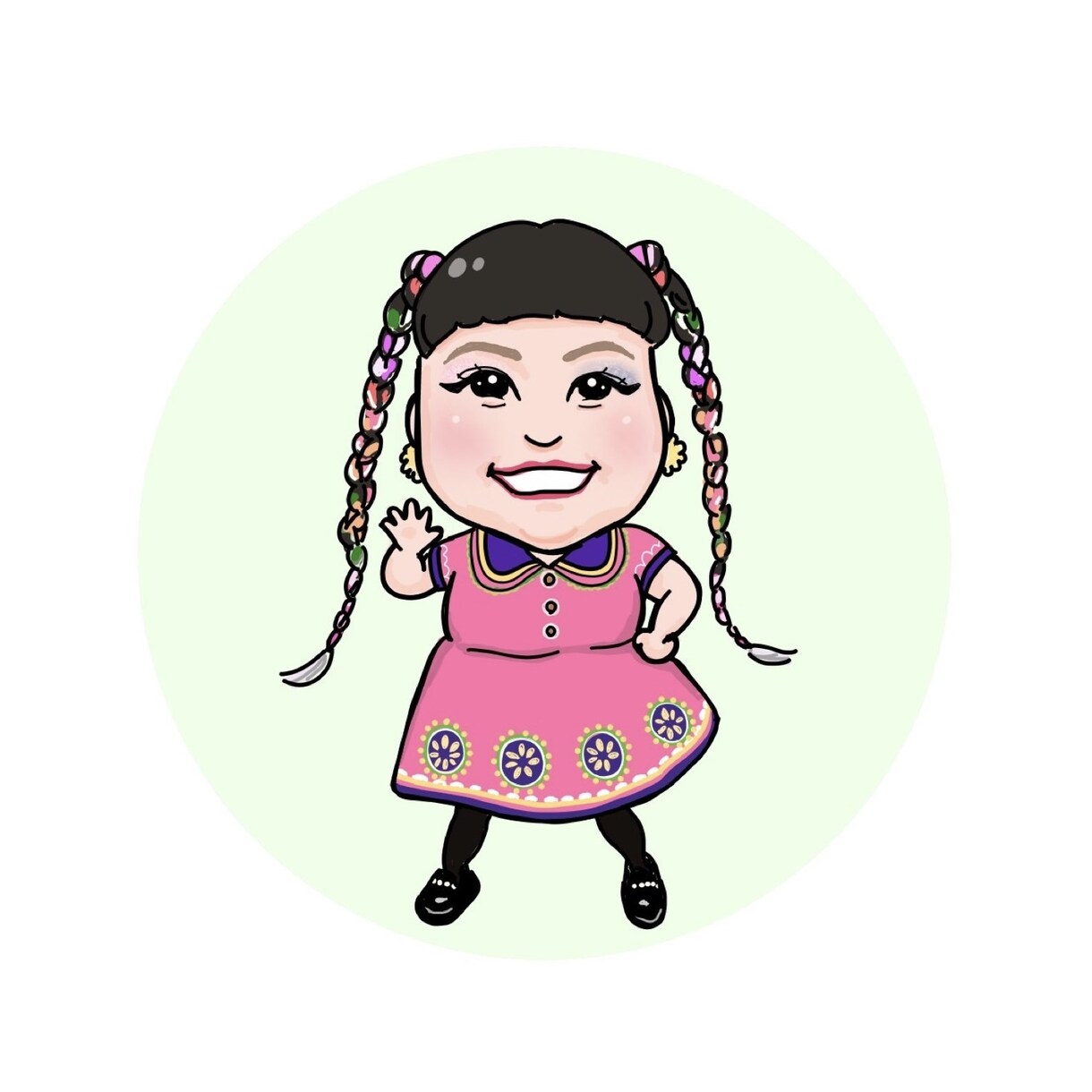 リピーター様専用！表情・ポーズなどをアレンジします ☆過去にご購入していただいた似顔絵の表情などをアレンジ イメージ3
