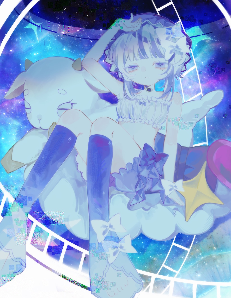 可愛いお顔のイラストを描きます 最短3日❕透明感のある塗りと、可愛いイラストが得意です❕ イメージ2