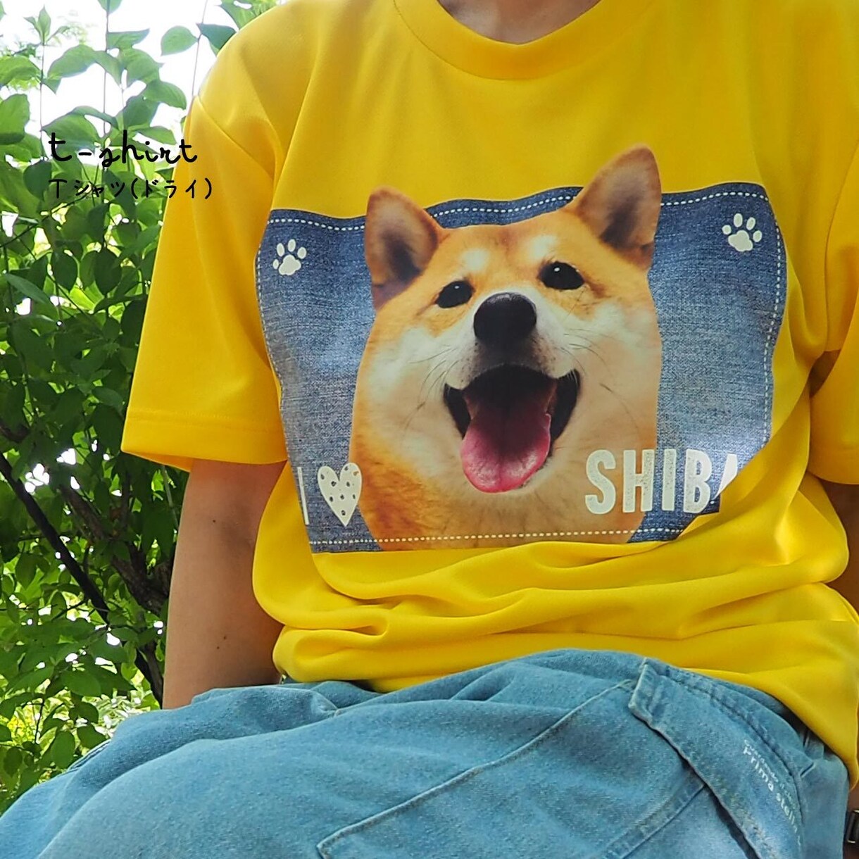 ペット（動物）写真でドライＴシャツをお作りします 〜大切なお子さんをかわいくデザインします♡ イメージ10