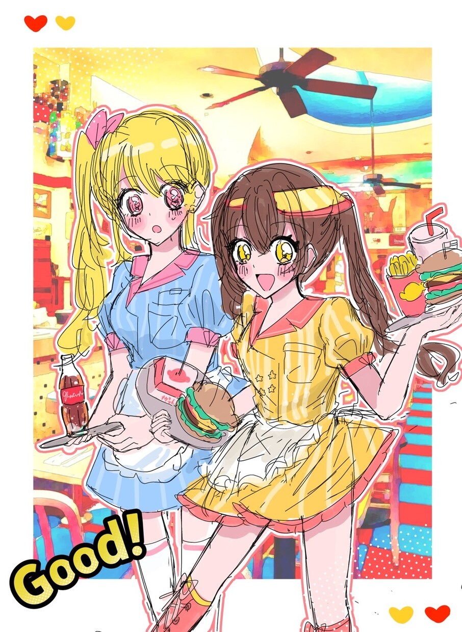 キラキラ☆可愛い　独創的なイラストを提供します イラスト歴6年の女子中学生イラストレーター（自称）が描きます イメージ3
