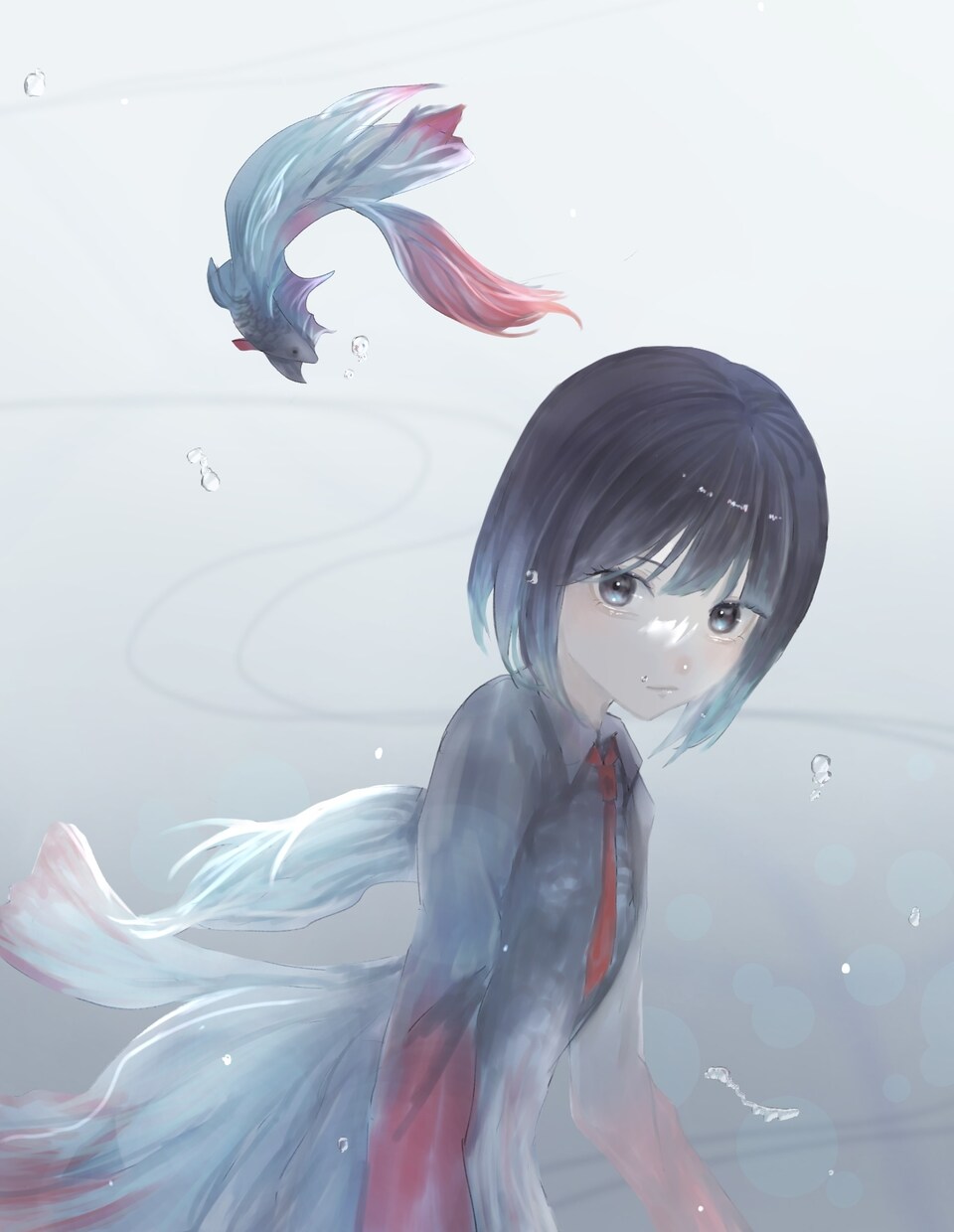 イラスト承ります 透明感溢れるイラストをお描き致します！ イメージ1