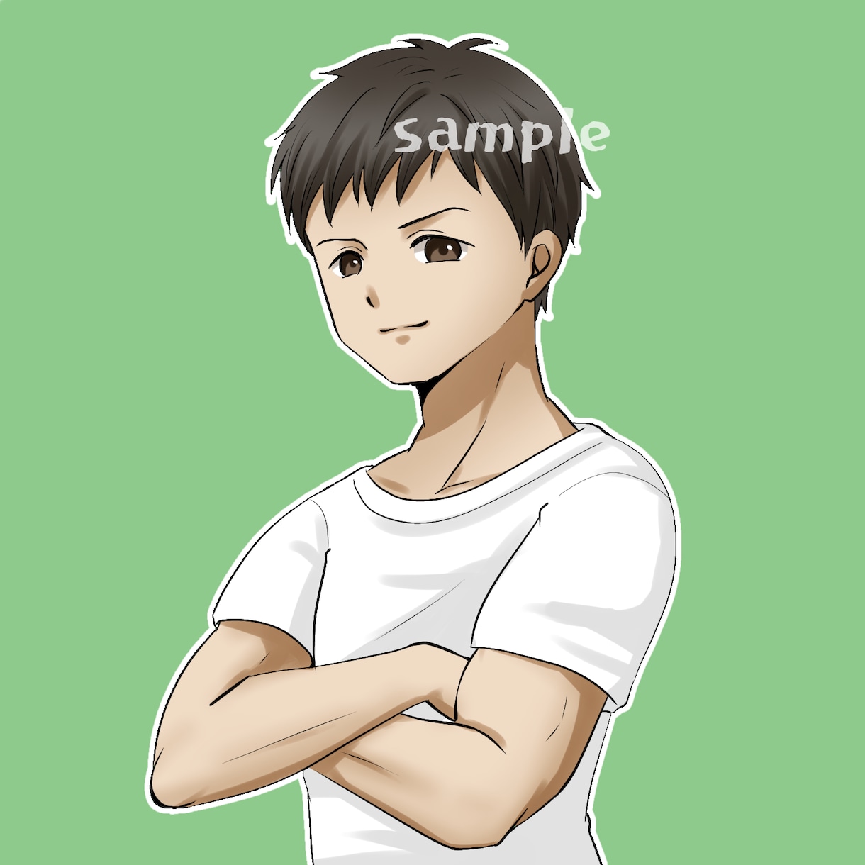 好印象アイコン・イラスト全般作成します アイコンで好印象！SNS、ブログ、ビジネス、似顔絵OK イメージ7